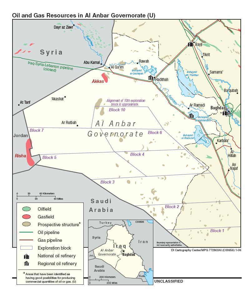 Cordesman: Iraq, Federalism, and Hard Partitioning 10/9/07 Page 34 Figure 14: Anbar and