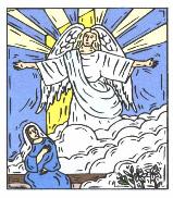 PART 1 MARY'S CHRISTMAS STORY 4 U THE WORDS OF THE ANGEL AT THE ANNUNCIATION P1 The Angel Gabriel appeared to Mary (Hebrew name Miriam) in her home at Nazareth.
