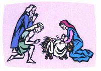 And it was just as the angel had said, those humble shepherds found Mary and Joseph and saw the Babe lying in a manger.