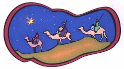 P7 Read Matthew 2:1-12 THE VISIT OF THE WISE MEN TO BETHLEHEM Later, when the Holy Family had moved into a house in Bethlehem, came the visit of the wise men, the Magi from the east.