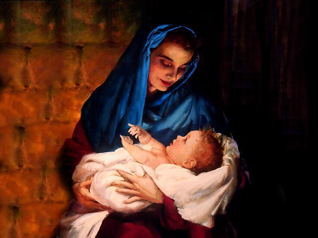 Luke 2:7 And she brought forth her