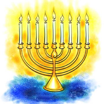 Notes from Rabbi S. David Kane I really enjoy the years when Thanksgiving and Chanukah are close together.