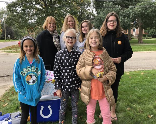 First Presbyterian Church November 2018 Several youth from our church handed out