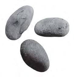 natural pebble. Give reasons for your answer.