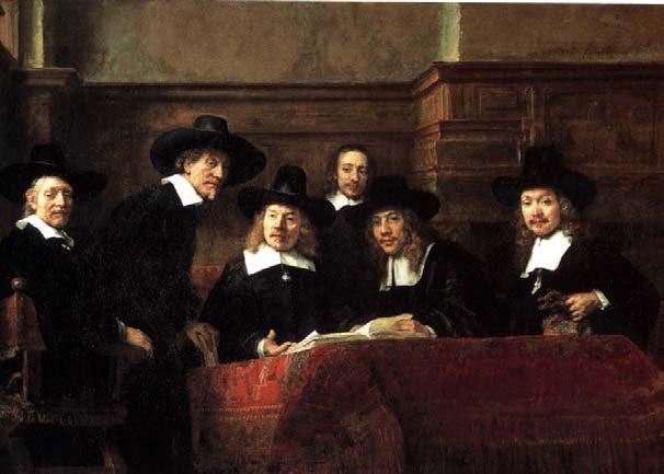 The Stalmeesters (Rembrandt, 1662) The DUTCH