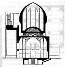 Dome Form Typology of Islamic Architecture in Persia exposed brick structure that formed geometrical pattern as the characteristic features of Persia.