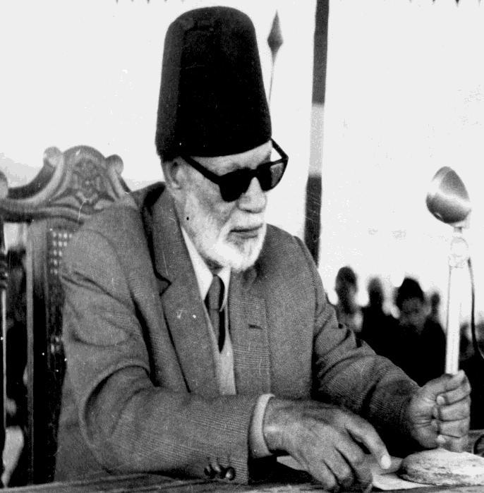 Chaudhry Zafrulla Khan Sahib read the treatise in a commanding tone although he had a bit of sore throat but Divine succour was with him, he took