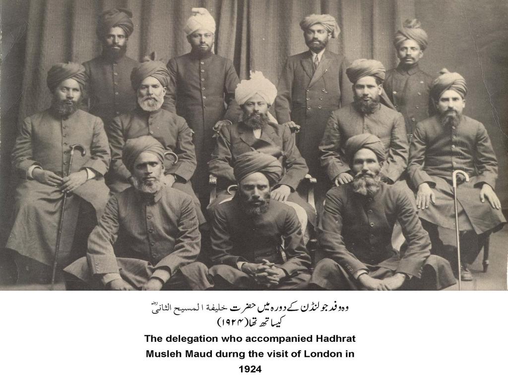 A conference on world religions was held in London in 1924 which was