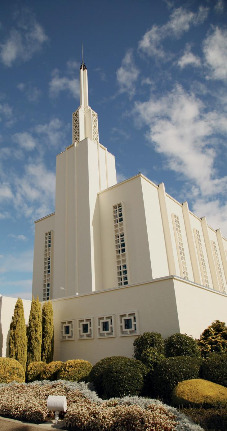 Hamilton New Zealand Temple Like the pioneers of old, in my deepest sorrow and in my darkest hours on bended knees, I came to know God.