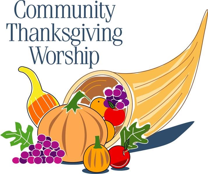 14 Please join us on Tuesday, November 20th at 6:30 pm for the Community Thanksgiving Worship here at