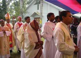 Holy Cross men and women fostered this, founding local communities of religious women, building minor seminaries to begin the long process of training diocesan clergy, and encouraging Catholic laymen