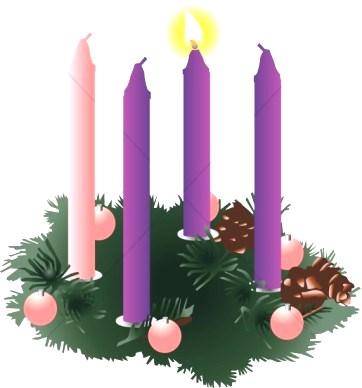 Fourth of Advent Parish School of Religion The season of Advent reminds us over and over to stand erect, to look, see, hear, sense, and taste the goodness of God here and now.
