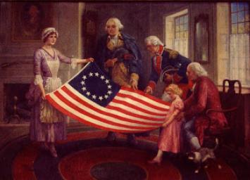 A Lesson on The First Flag by Laura Manke Grade Level: Grade 3 Subject Area: English Language Arts Lesson Length: 1 hour 45 minutes Lesson Keywords: flag, Betsy Ross, American Revolution, war, United