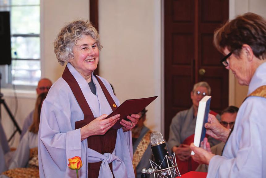 Inka Ceremony for Elizabeth Coombs 8] March 24, 2018 at Providence Zen Center in Rhode Island Dharma Combat Briggs PSN: If I remember correctly, you worked as an art conservator?
