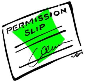 Club permission slips are available to students in our school lobby and in his/her homeroom. Each morning Mr.