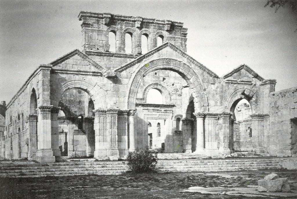 ) (from Levine The Ancient Synagogue ) Entrance façade of the church of St.