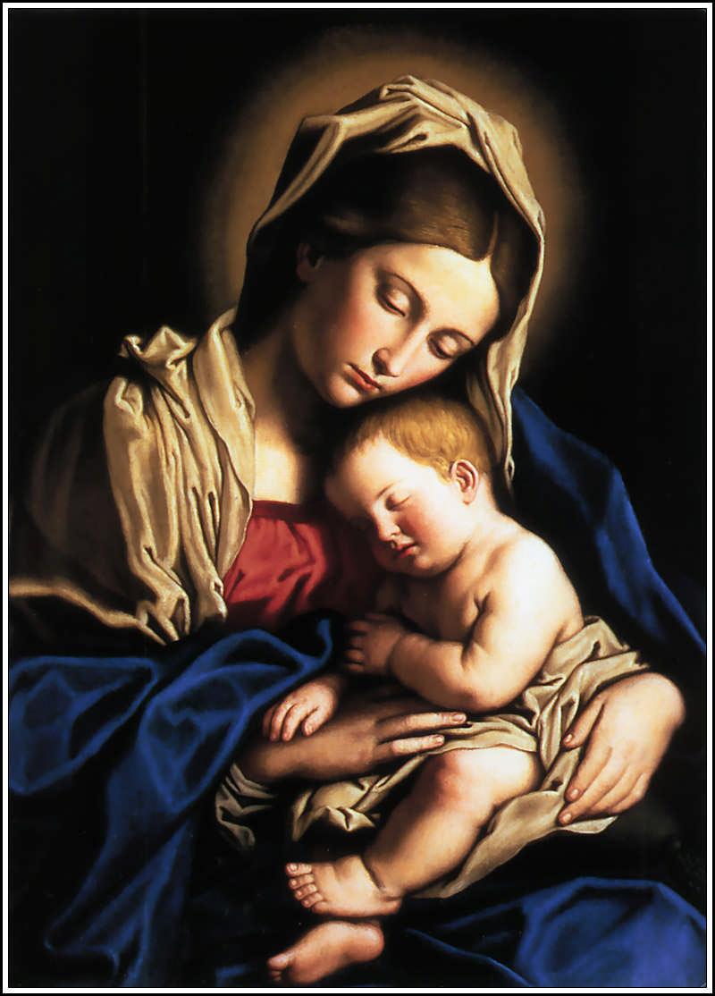 Blessed Virgin Mary on January 1st, which is the Octave of Christmas.