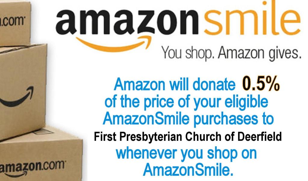 Page 10, THE MESSENGER, October 2015 AmazonSmile is a simple and automatic way for you to support the FPCD Assistance Fund every time you shop, at no cost to you. When you shop at smile.amazon.