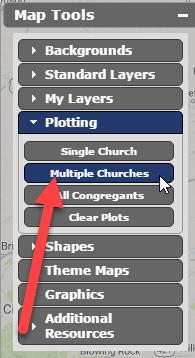 the Select Plot Options window by clicking the