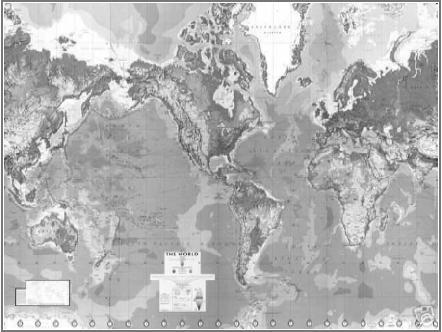 How many of you have ever seen a map of the world