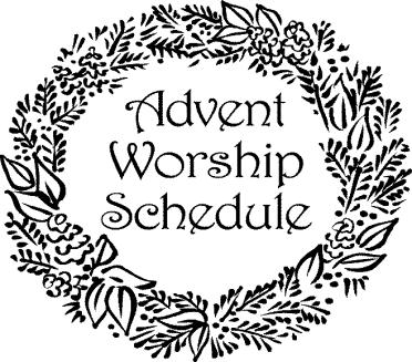 The Church at Litchfield Park Christmas Calendar 2018 Date Event Time Location Sun. Dec 2 1 st Sunday of Advent - Hope W.C.S.F. Christmas Tea 8:00, 9:15, 10:45 a.m. 2:00 p.m. Souers Hall Sun. Dec. 9 Sun.