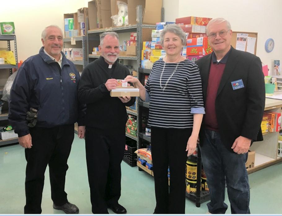 Using more than $1,100 from that recent collection, supplemented by council funds, we were able to purchase and donate $2,800 in Shop Rite gift cards to the food pantry.