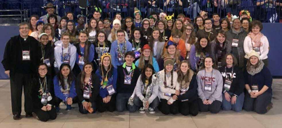 Catholic Diocese of Memphis attended the National Catholic Youth Conference (NCYC) in Indianapolis, Ind., in November.
