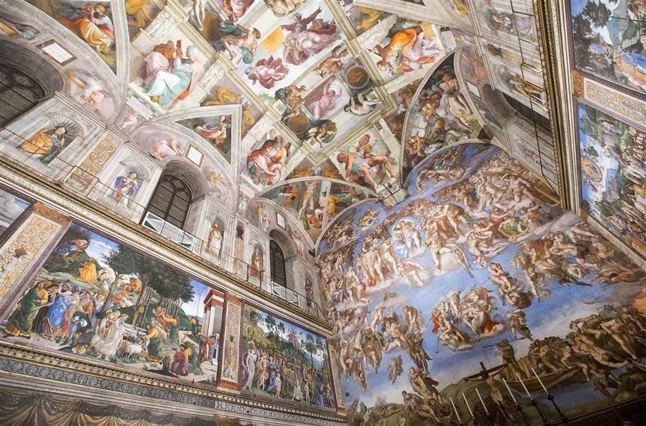 Did you know that Michelangelo suffered from despair and discouragement? 1.