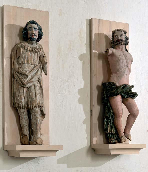 2008. aastal otsustati ette võtta skulptuuride konserveerimine. Ennistuskojas Kanut kinnitati värvi- ja krundikiht ja puitu tugevdati Paraloid B72ga.