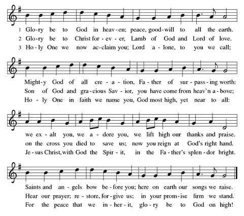 GATHERING SONG: JESUS CHRIST IS RISEN TODAY ELW 344 GREETING P: The grace of our Lord Jesus Christ, the