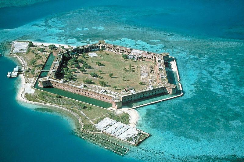 Fort Jefferson in the Dry Tortugas And that, dear readers, is how