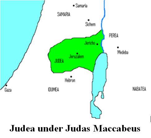 Jewish population of the areas taken by the Maccabees was evacuated to Judea [3].