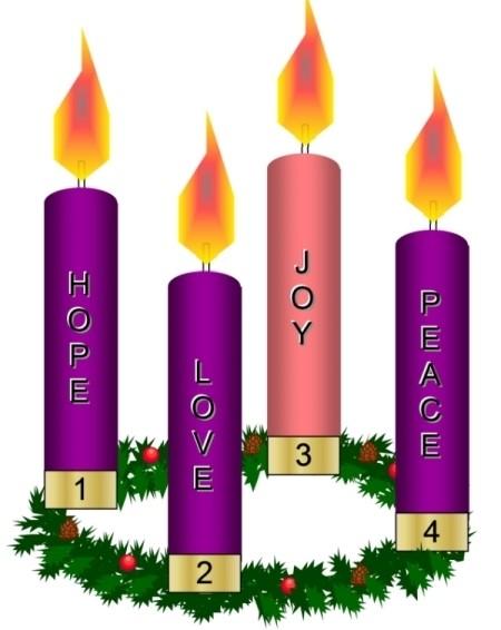 DECEMBER ETERNAL CANDLE: Given to the Glory of God and in memory of Eugene Whistle Farley by