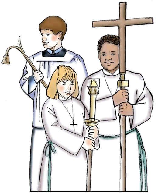 Call Scott Johnson at 783-2113, for more information. Altar Servers Needed! Ages 9 and above Come and join this important ministry! For more info., call Fr.