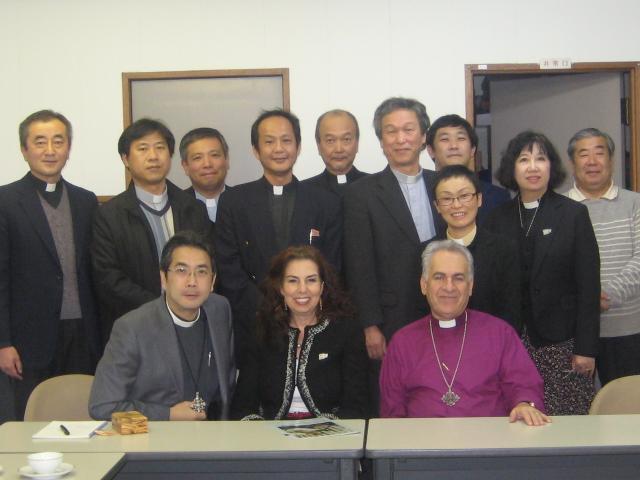 The Newsletter Bishop Suheil and Shafeeqa Dawani visit partners in Nippon Sei Ko Kai November 18-26: Bishop Suheil and Shafeeqa Dawani spent a week in Japan at the invitation of the Nippon Sei Ko