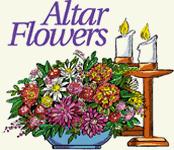 FLOWER CHART POSTED: The flower chart for 2019 will be in the narthex, next to the ushers' room in the cabinet, starting December 2.