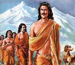 Yudhishthira said: O best of men, though we were all equal unto her she had great partiality for Dhananjaya. She obtains the fruit of that conduct today.