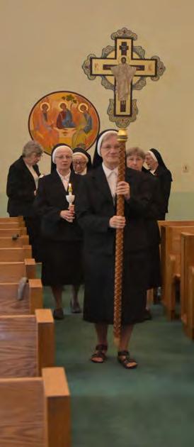 Page 4 In Touch Volume 28, Issue 2 Basilian Sisters Celebrate (Continued from page 3) Sr. Barbara Jean leads the procession into Divine Liturgy. Basil s Home from 1980 through 1986.
