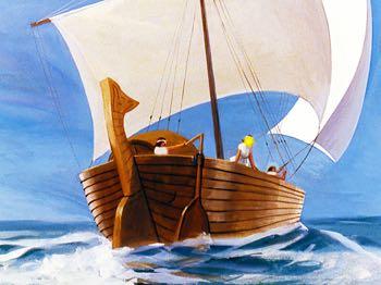 became very upset with them, so he left them and went out to the seashore, where ships sailed to far away lands. Prophet Yunus (A) boarded one of the ships and decided to go somewhere far away.