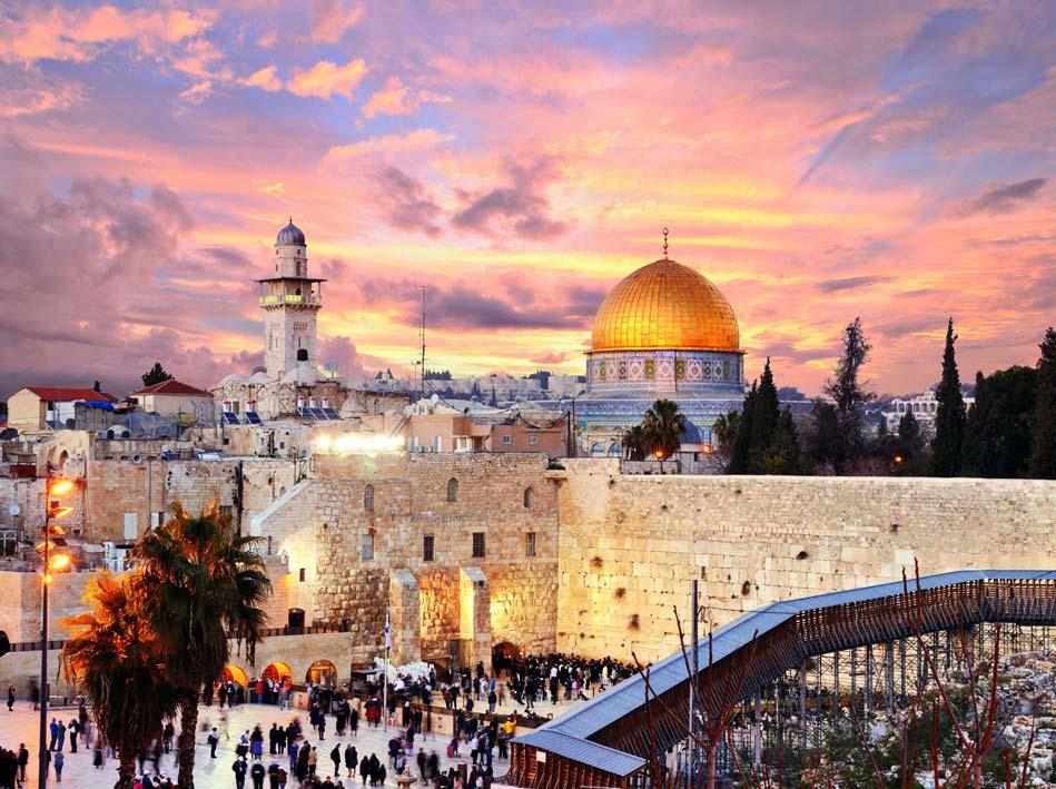 TOUR TO THE HOLY LAND & JORDAN June 11 26, 2016 Escorted by David Moseley, Ph.D. Dr.