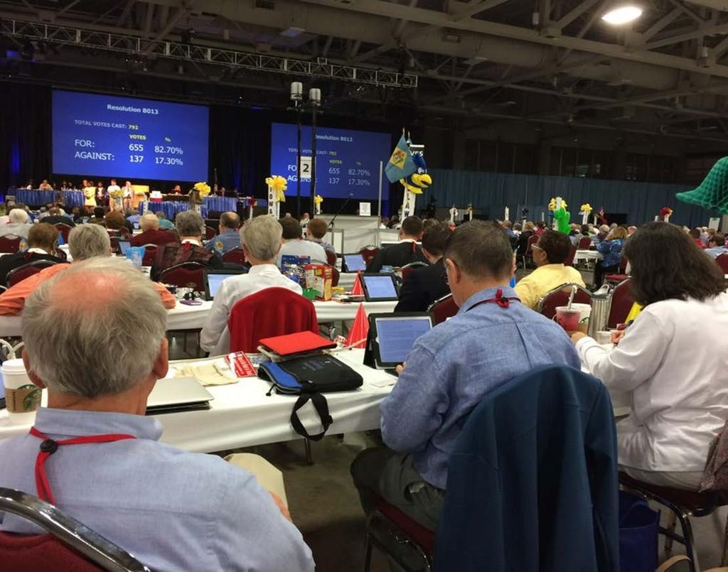 79 th General Convention of The Episcopal Church A governing convention in July 2018 passed 19 policy