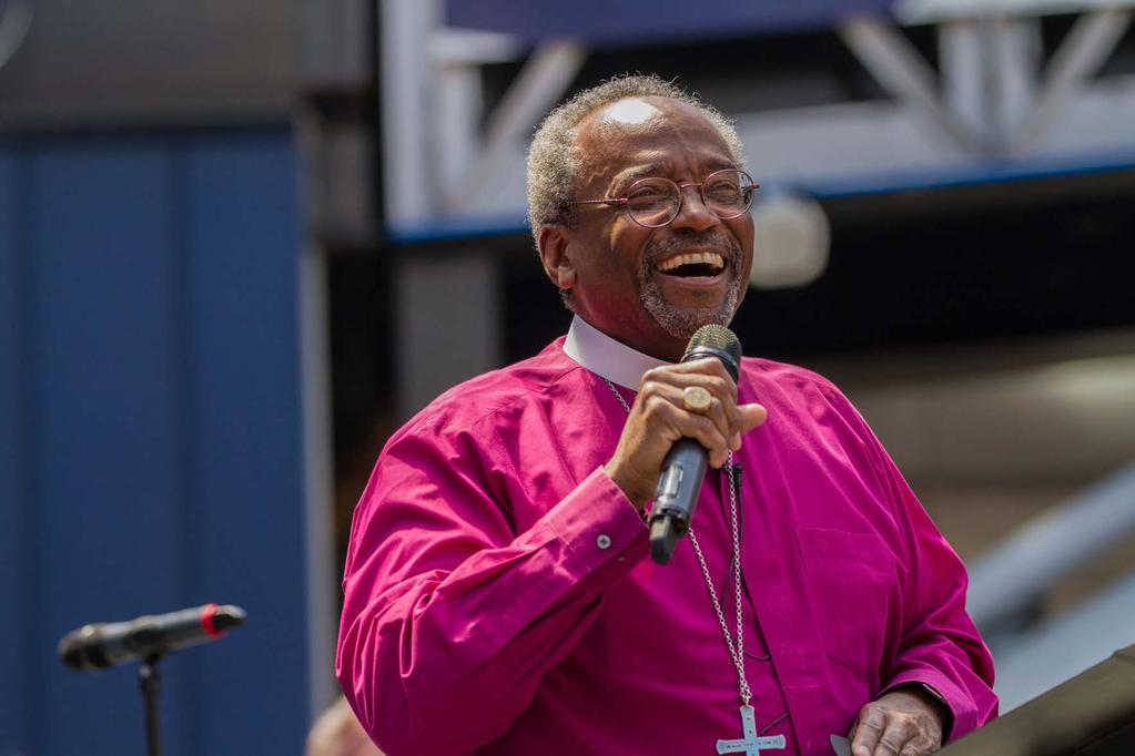 Presiding Bishop Michael Curry calling people of faith to act The work of saving this creation, on one level, it is saving our own lives, and on another level, it is saving