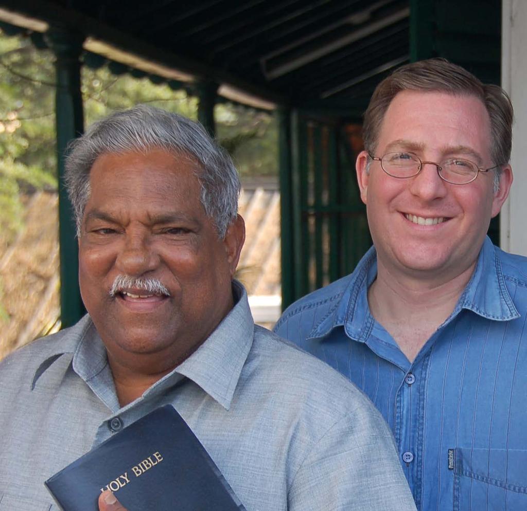 FAITHFUL FRIENDS, Dr. T.E. Koshy and me on a preaching tour through Koshy s beloved homeland of India in 2009.