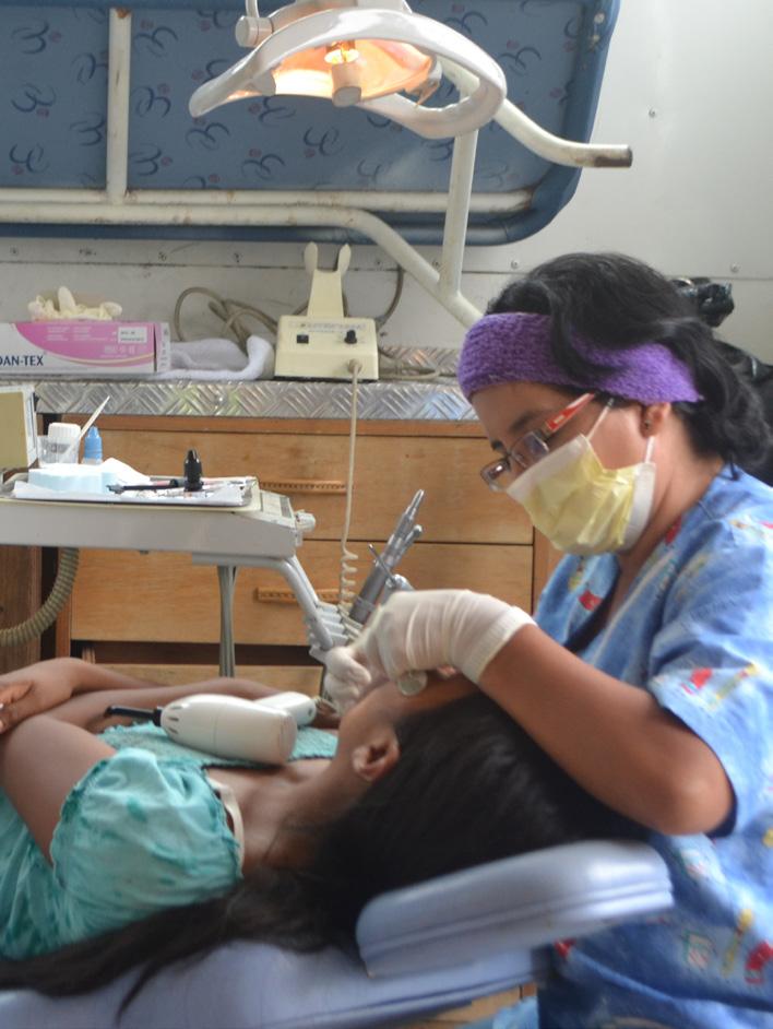 their medical skills to share God s love through community outreach, helping support the church s existing evangelism and discipleship efforts. The church, however, needed help with dental equipment.