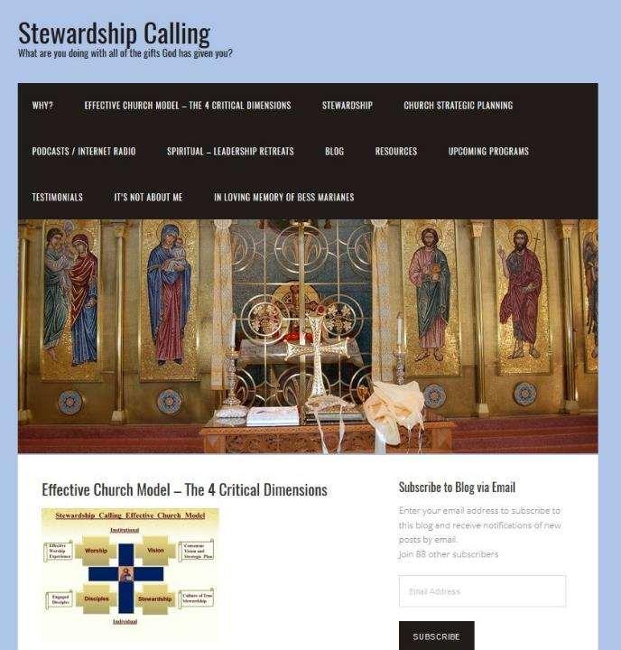 www.stewardship calling.