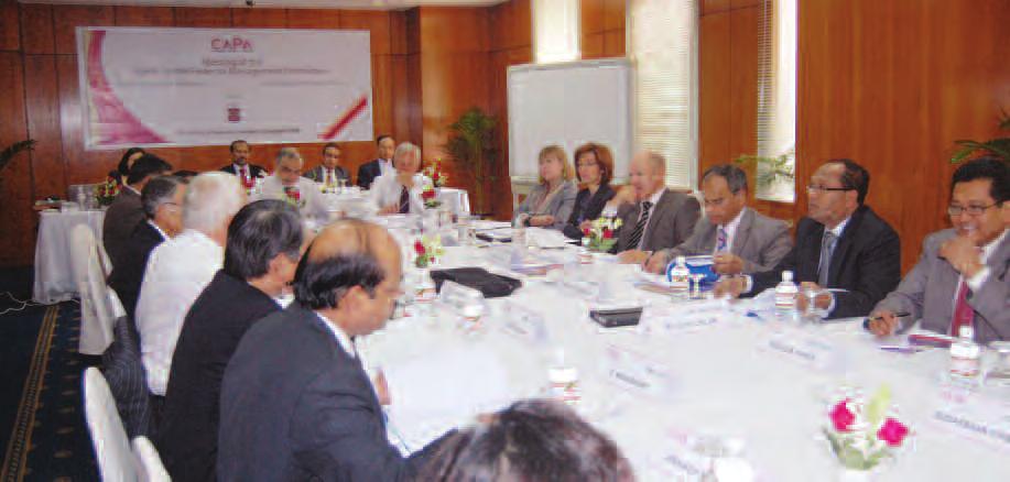 Confederation of Asian and Pacific Accountants (CAPA) Public Sector Financial Management Committee Meeting hosted by the Institute of Chartered Accountants of Bangladesh (ICAB) was held at Pan
