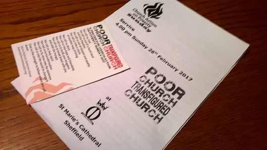3 How can we listen better? Our service for Church Action on Poverty Sunday this year picked up on the Church of the Poor theme being explored by Church Action on Poverty nationally.