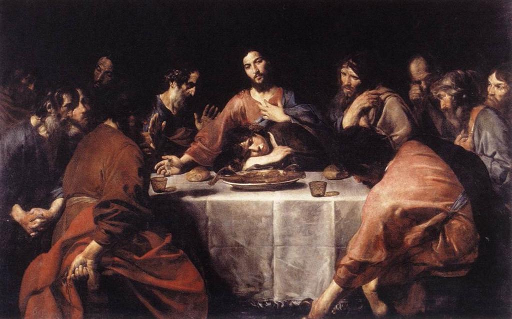 5th Luminous Mystery The Institution of the Eucharist and we pray for the fruit of the mystery love of our Eucharistic Lord 1. Jesus said to him, "I am the way, the truth, and the life.