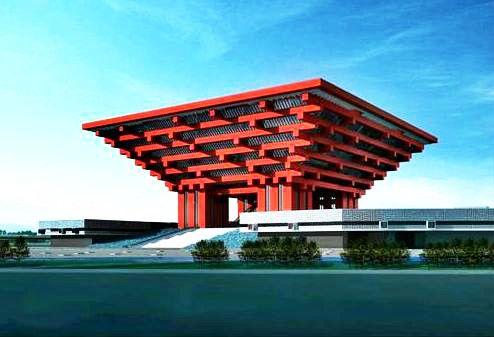 *China Pavilion of the World Expo Built in 2010 World Exposition, a place representing both China s ancient and