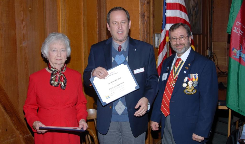 Service Medal Tom Chilton receives Bronze Roger